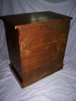 Victorian Mahogany & Pine 6 Drawer Collectors Cabinet