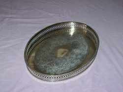 Silver Plated Georgian Style Gallery Tray.