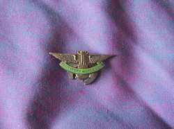 Southport Motor Club and British Beach Racing Club Silver Lapel. 1929