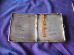 Southport Motor Club and British Beach Racing Club Silver Cigarette Case. 19