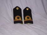 British Navy Sub Lieutenant Shoulder Boards/Epaulettes. 