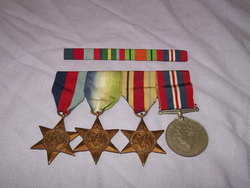 WW2 set of 4 medals.