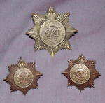 Royal Indian Army Service Corps Cap Badge & Collar Badges.