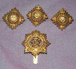 Royal Army Service Corps Cap Badge & Officers Pips.