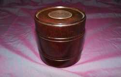Wooden Tobacco Jar