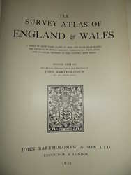 Wales by Bartholomew 1949. (2)