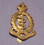 Royal Army Medical Corps Cap Badge.