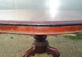 Victorian Mahogany Tilt Top Table (6)