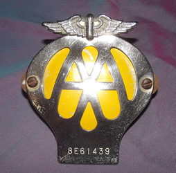Vintage AA Badge