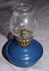 Vintage Kelly Nursery Oil Lamp