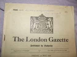 The London Gazette 30th May 1941 (2)