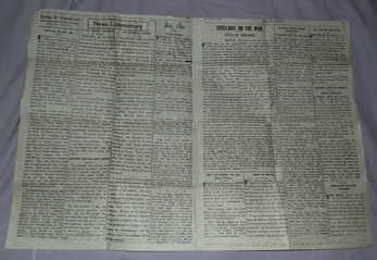 WW2 Indian Newspaper March 1943 Jang Ki Khabren (2)