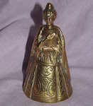 Beautiful Brass Lady Bell.