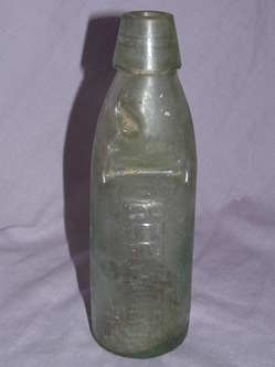 Victorian Codd Marble Bottle ‘Hepworth’.