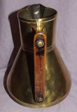 Christopher Dresser Style Brass Water Jug (2)