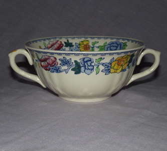 Masons Regency Soup Bowl with Handles.