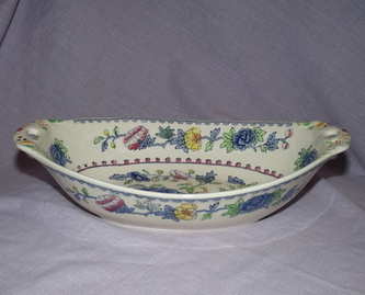 Masons Regency Oval Serving Dish with Handles.