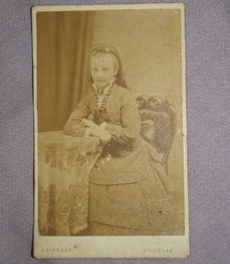 Victorian CDV Photograph of a Lady Sitting.