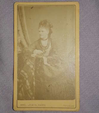 Victorian CDV Photograph Lady Seated.