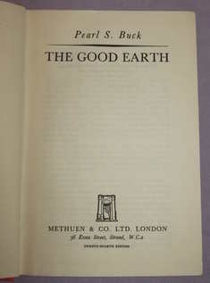 The Good Earth by Pearl S Buck (3)