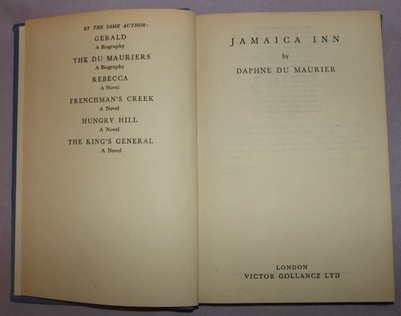 Jamaica Inn by Daphne Du Maurier (3)