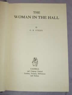 The Woman In The Hall by G B Stern (3)