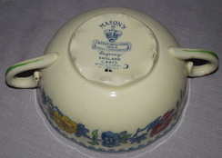 Masons Regency Wavy Base Soup Bowl with Handles (4)