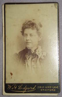 Victorian CDV Photograph Portrait of a Lady