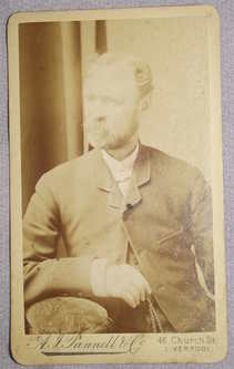 Victorian CDV Photograph Seated Gentleman