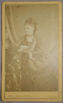 Victorian CDV Photograph Lady Seated