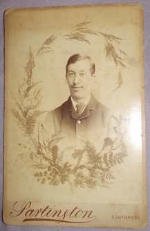 Victorian Cabinet Photograph Portrait of a Gentleman