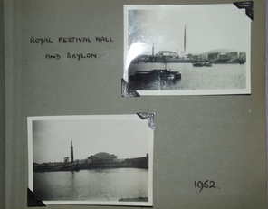 Photograph and Postcard Album 1950’s London, Iver