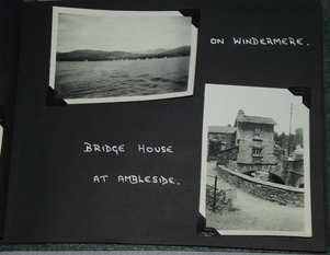 Photograph and Postcard Album 1950’s The Lake District