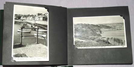 Photograph and Postcard Album 1950’s Guernsey, Channel Islands