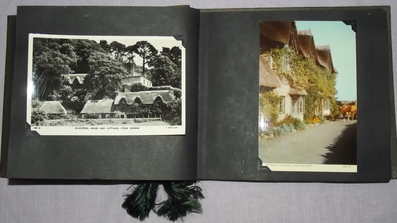 Photograph and Postcard Album 1950’s Devon, Dartmouth