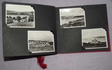 Photograph and Postcard Album 1950’s Scottish Cruise