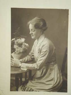 1910’s Photograph Elegant Lady in Dress