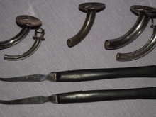 Set of Victorian Tracheotomy Instruments