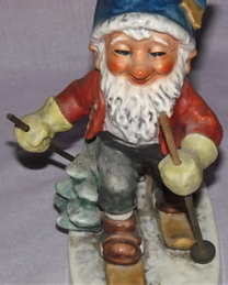Goebel CO-BOY Figurine Toni the Skier Gnome (5)
