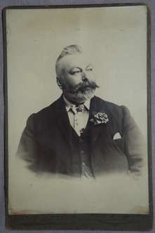 Edwardian Cabinet Photograph Gentleman Portrait