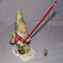 Goebel CO-BOY Figurine Petri the Fisherman Gnome.
