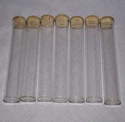 Glass Test Tubes. Seven in Total.    