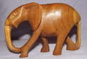Carved Wooden Elephant.