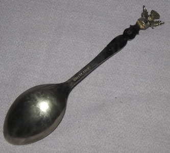 Silver Plated Spoon Scottish Thistle (2)