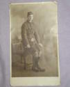 Postcard Photograph of Scottish Soldier in Kilt.