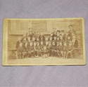 Victorian CDV Photograph of School Group.