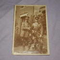 Postcard Photograph of Two WW1 Officers. 