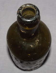 Victorian Brown Bottle, J C Webb &amp; Co