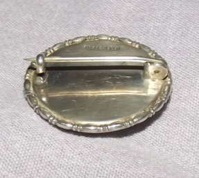 Silver Agate Brooch (3)