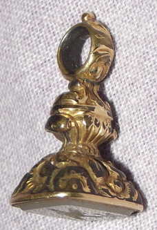 Victorian Pocket Watch Chain Fob Seal (3)